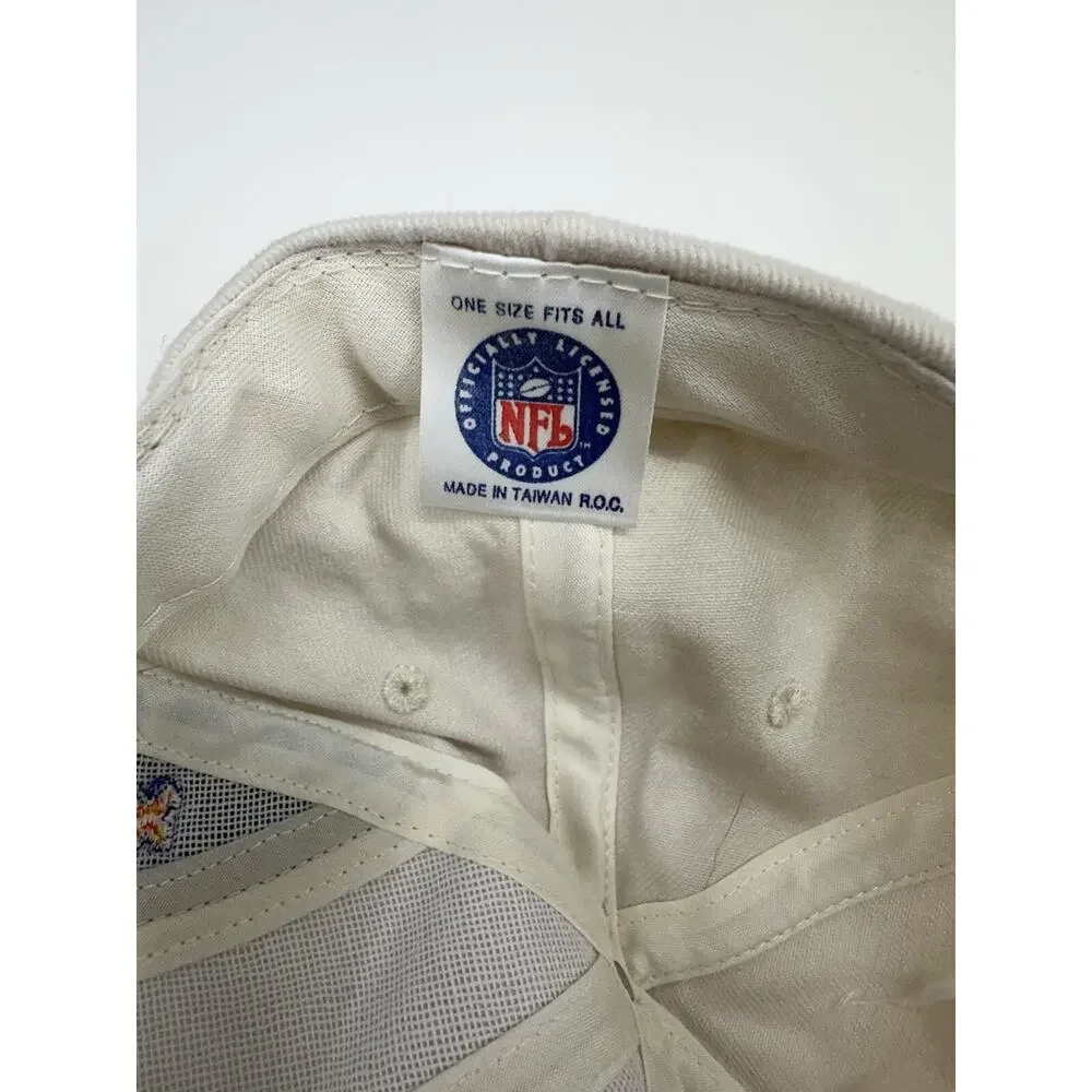 Logo Athletic NFL Hat Super Bowl XXXIII Champions Denver Broncos Back 2 Back VTG
